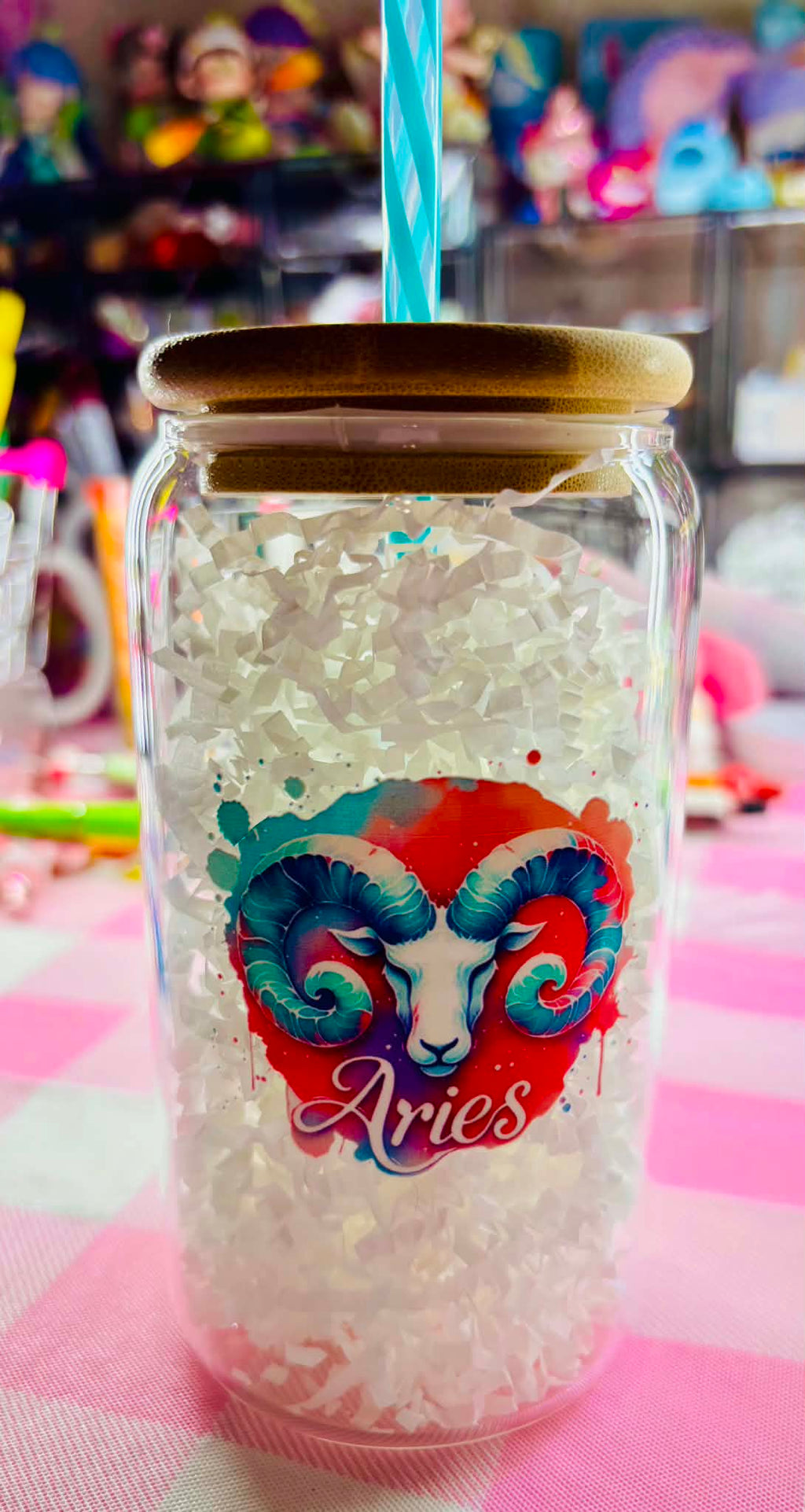 🥤 Personalized Glass Can Gift Set