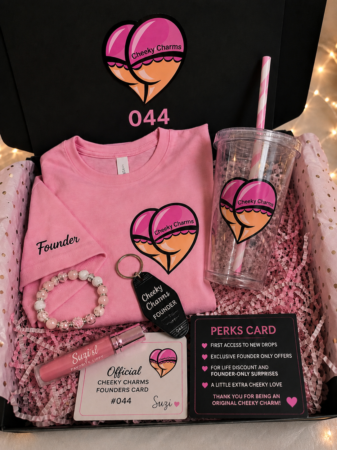 Cheeky Charms Founders Box